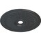 Ekena Millwork Oakleaf Ceiling Medallion (Fits Canopies up to 6 1/4"), 29 1/8"OD x 3 5/8"ID x 1"P, Pewter CM29OAPES - alternate 3